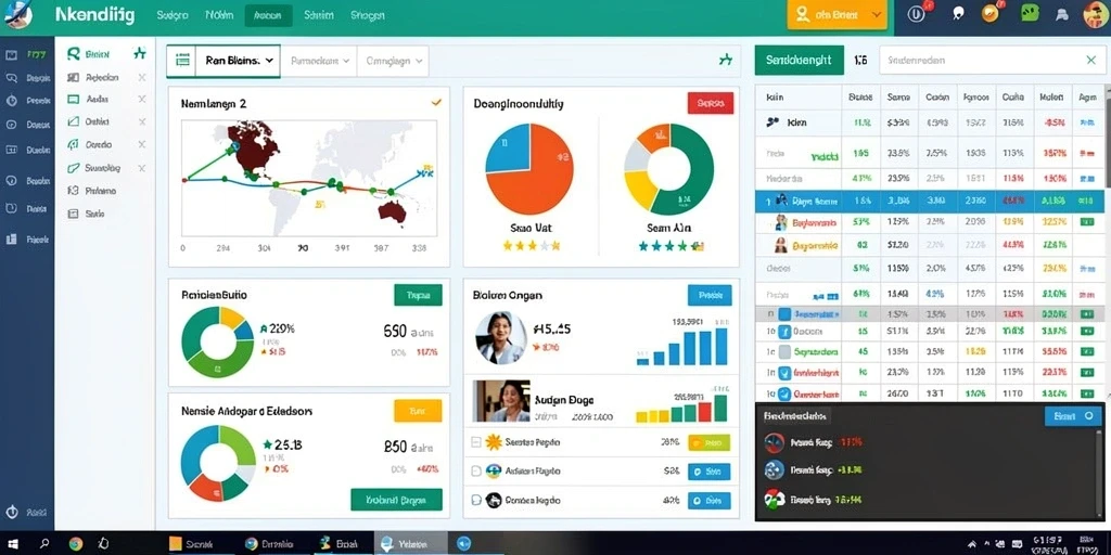 h03 - Screenshot aksi pertempuran melawan monster yang menantang.